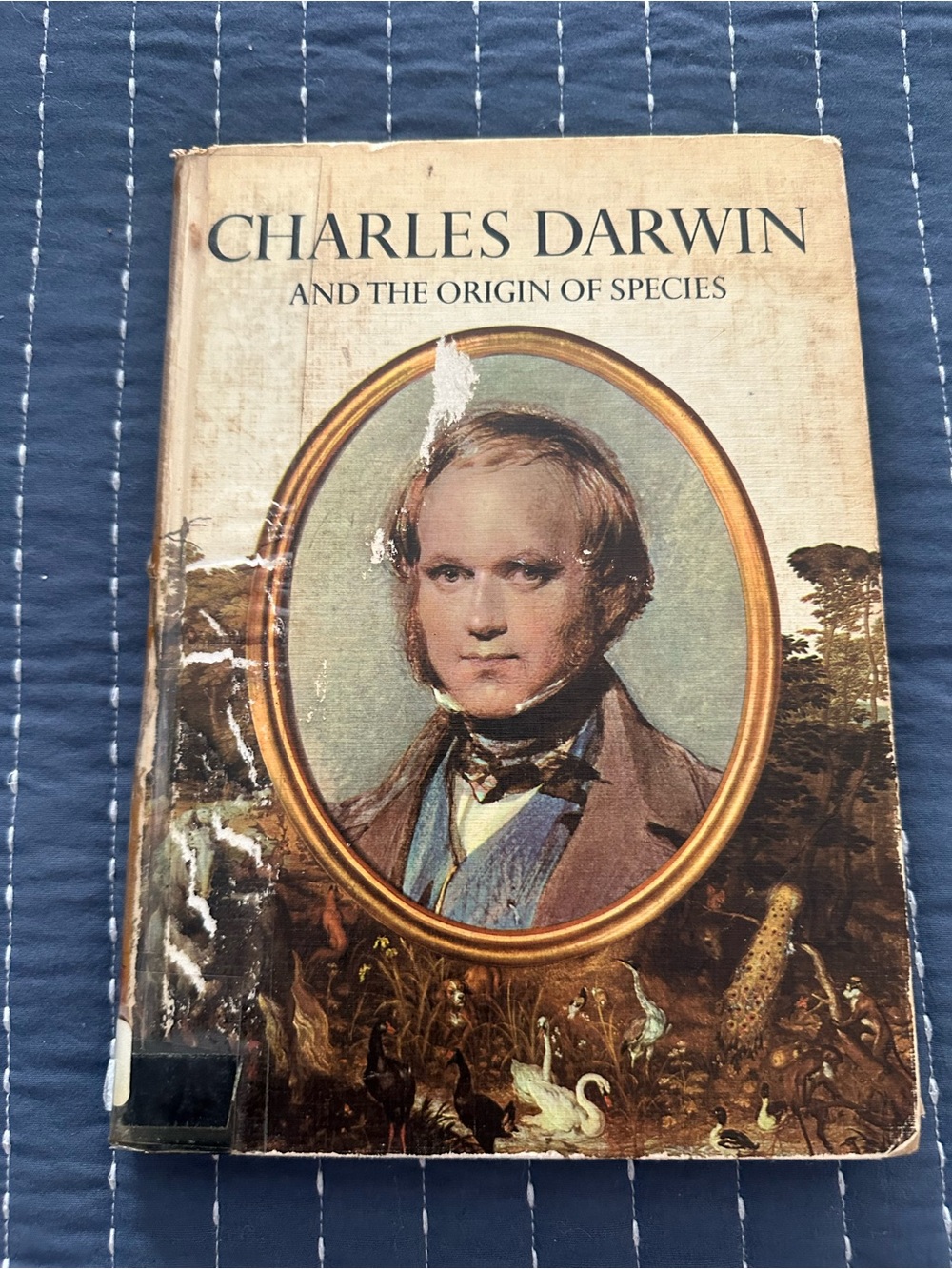 Charles Darwin and the Origin of Species Hardcover Book